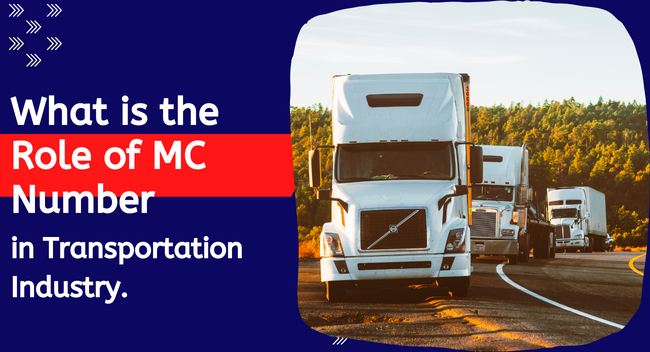 What is the Role of MC Number in Transportation Industry